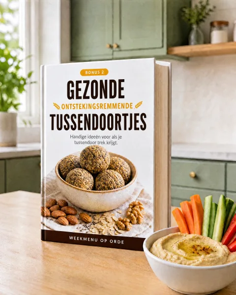 Gezonde ontstekingsremmende tussendoortjes